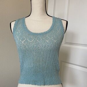 Vintage Aberdeen crochet knit sweater